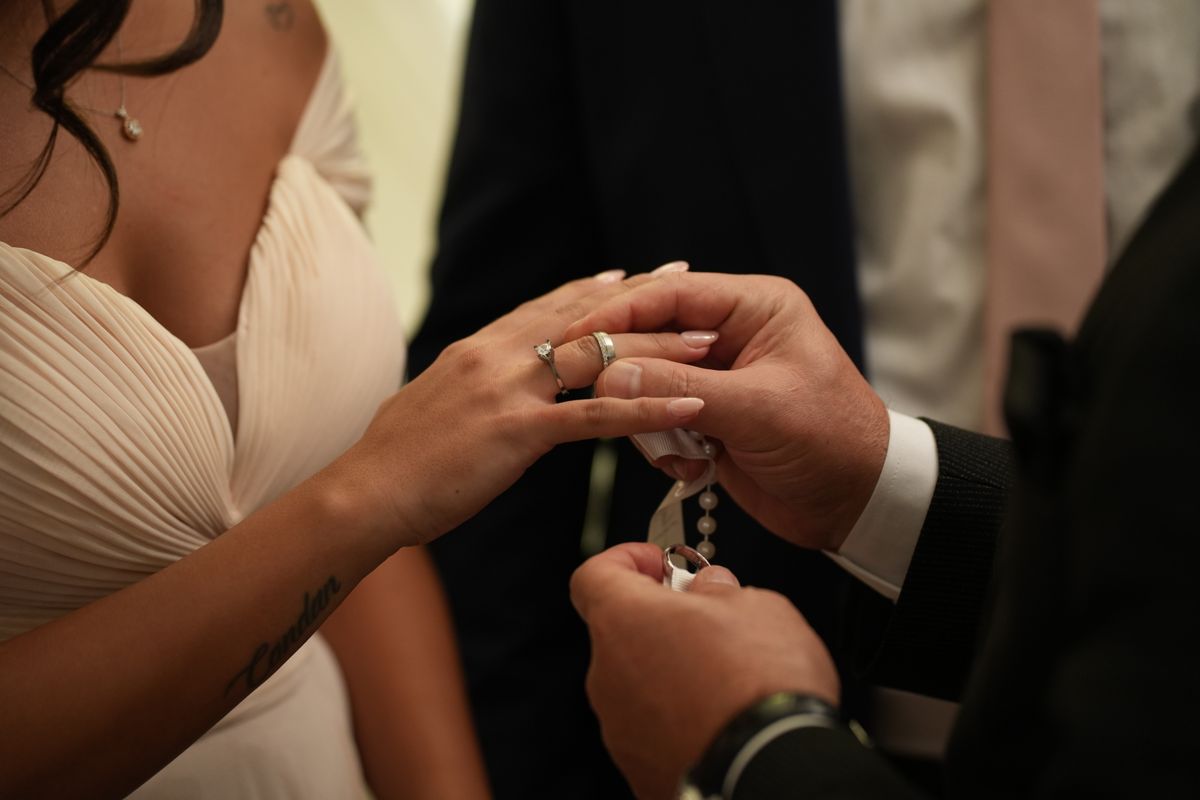 Rings warmed by every guest in the room